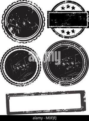 Frame of rubber stamps Stock Vector Image & Art - Alamy