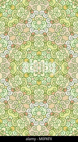 Seamless abstract hand-drawn pattern in mono line style. It may be used for wallpaper, pattern fills, web page background, wrapping paper textured. Ba Stock Vector