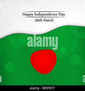 illustration of elements of Bangladesh Independence Day background Stock Photo