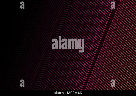 Abstract vector background. Cyber grid illustration. Multicolored cell massive Stock Vector