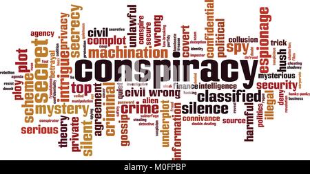 Intrigue word cloud concept. Vector illustration Stock Vector Image ...