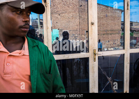 Rwanda, Butare, daily life Stock Photo