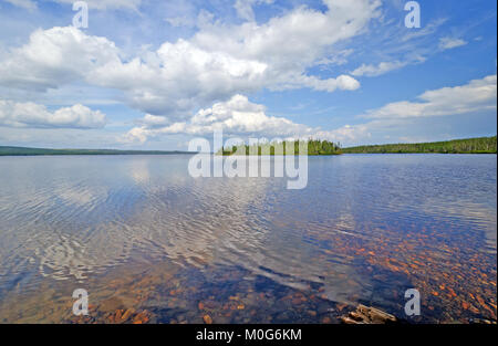 Dunphy's Pond in Terra Nova National park in Newfoundland Stock Photo