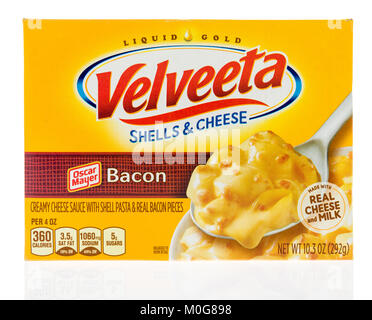 Kraft Velveeta shells and cheese on display at a Costco ...