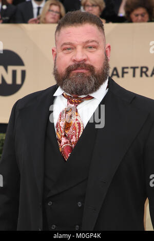 Los Angeles, Ca, USA. 21st Jan, 2018. Brad William Henke at The 24th Annual Screen Actors Guild Awards held at The Shrine Auditorium in Los Angeles, California on January 21, 2018. Credit: FSRetna/MediaPunch/Alamy Live News Stock Photo