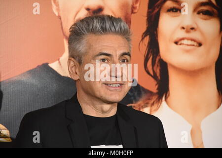 Rome Italy 22 January 2018 Cinema Adriano - Photocall film presentation Made in Italy, Ligabue and the director  Credit: Giuseppe Andidero/Alamy Live News Stock Photo