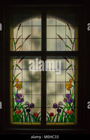 Buntglasfenster, Bischöfliches Ordinariat, Görlitz 2 Stock Photo