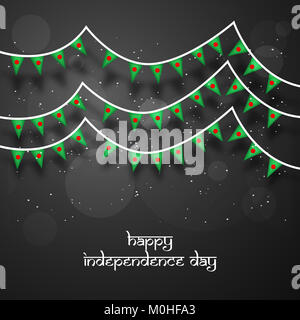 illustration of elements of Bangladesh Independence Day background Stock Photo