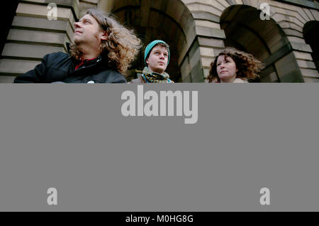 Members of Scotland's tenants' union Living Rent organised a protest outside the Edinburgh City Council Chamber to highlight concerns about the scarcity of housing which they claim is linked to Airbnb, and call upon the council to enforce tough restrictions on holiday lets. Stock Photo