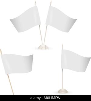 Table flag mock-up. vector flag isolated on transparent background ...