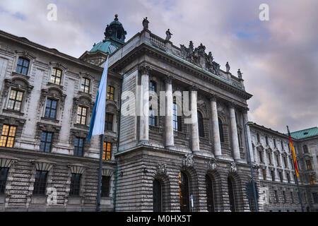 Palace of Justice (Justizpalast) in Munich, Bavaria, Germany Stock Photo