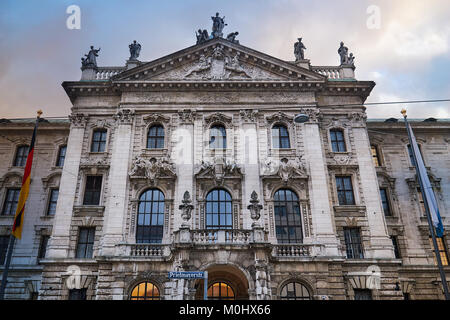 Palace of Justice (Justizpalast) in Munich, Bavaria, Germany Stock Photo