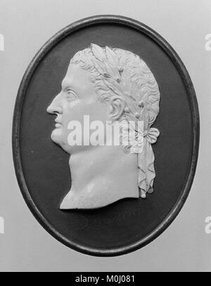 Bust of a Roman emperor, probably Emperor Domitian (r. 81–96 A.D) MET 103193 Stock Photo