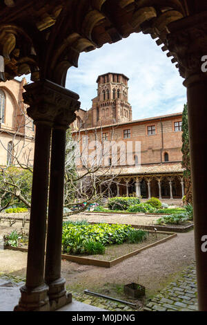 Toulouse (southern France): Musee des Augustins (Fine Arts Museum), in the former convent Stock Photo