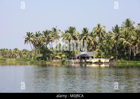 Kerala backwater, India Stock Photo