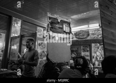 Rwanda, Kigali, local restaurant Stock Photo