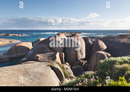 Elephant Rocks in William Bay National Park, Denmark, Western Australia Stock Photo