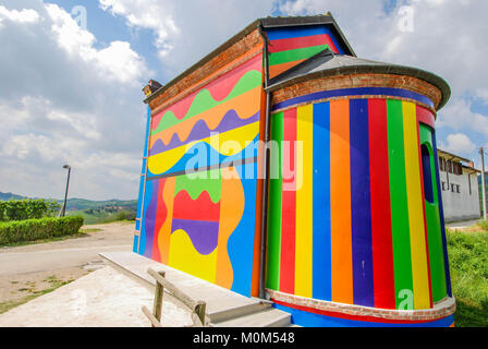 Chapel of SS. Our Lady of Grace in La Morra, CN Italy Stock Photo