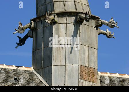 France,Cotes d'Armor,Plougrescant,chapel of St Gonery Stock Photo