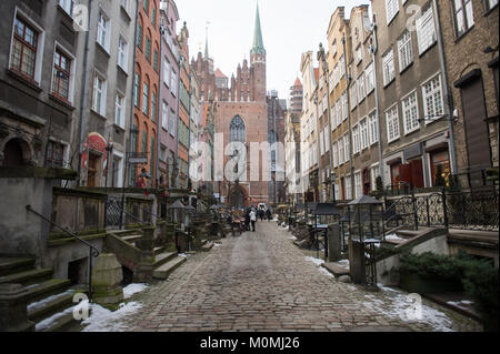 Gdansk, Poland. 23rd Jan, 2018. Visitors look at Nazi and Soviet propaganda in one of the exhibit rooms at the World War 2 Museum in Gdansk. Credit: Omar Marques/SOPA/ZUMA Wire/Alamy Live News Stock Photo