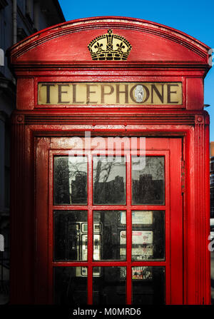 K2 Phone Box Stock Photo