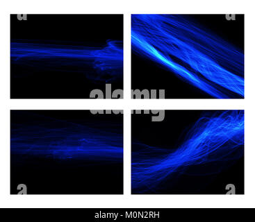abstract flower neon background. Sample with polygonal shapes. Futuristic design can be used for web site and textile Stock Photo