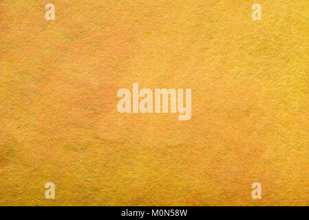 yellow color felt background texture Stock Photo