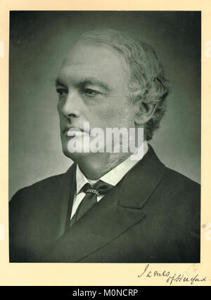 Henry James, 1st Baron James of Hereford Stock Photo