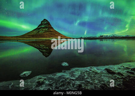 Kirkjufell Mountain, Iceland Stock Photo