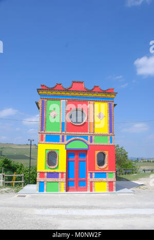 Chapel of SS. Our Lady of Grace in La Morra, CN Italy Stock Photo