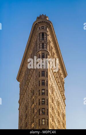 United States,New York,New York City,Mid-Town Manhattan,Flatiron Building Stock Photo