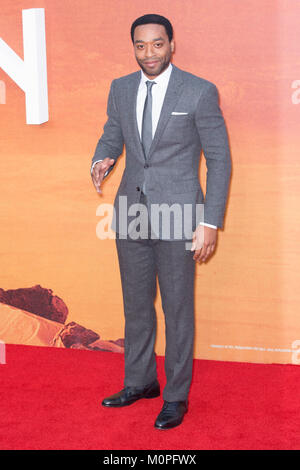 London, UK,  24 September 2015, Chiwetel Ejiofor , European Premiere of 'The Martian' at the Odeon Leicester Square. Mariusz Goslicki/Alamy Stock Photo