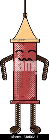 Kawaii Injection icon image Stock Vector
