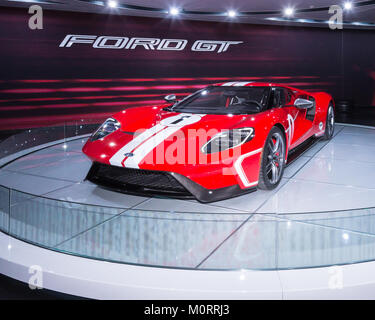 DETROIT, MI/USA - JANUARY 17, 2018: A ??? car at the North American International Auto Show (NAIAS). Stock Photo