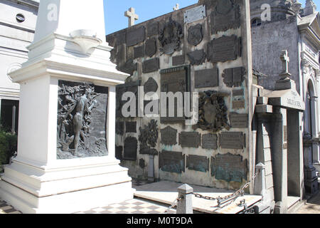 Cemetery Argentina Buenos Aires 1 Stock Photo