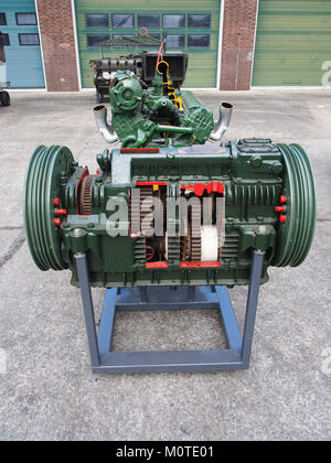 Centurion tank engine and transmission pic3 Stock Photo