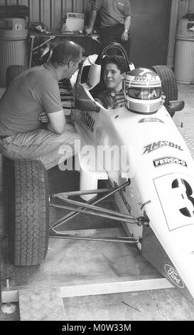 Jamie Spence racing driver, 1992 Stock Photo