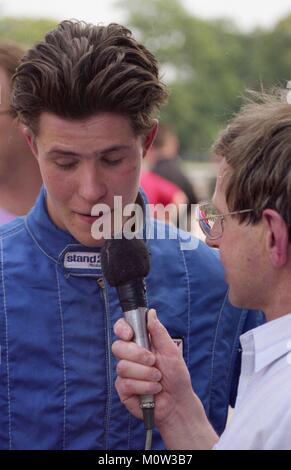 Jamie Spence racing driver, 1992 Stock Photo