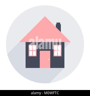 House-2 Simple vector icon Stock Vector Image & Art - Alamy