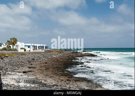 Punta Mujeres, municipality of Haría, Las Palmas province of northern Lanzarote, Canary Islands, Spain Stock Photo