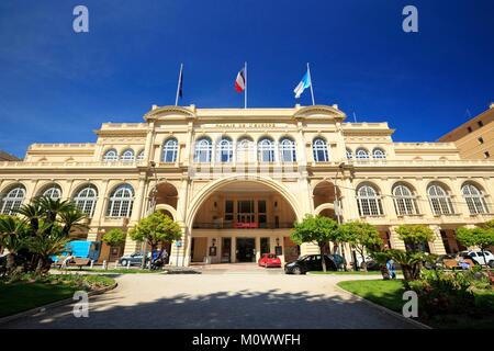 France,Alpes-Maritimes,Menton,garden Bioves,Palace of Europe Stock Photo