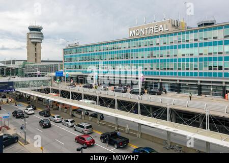 Canada,Quebec province,Montreal,Pierre Elliott Trudeau International Airport formerly known as Dorval Stock Photo
