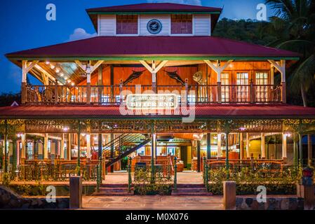 British Virgin Islands,Virgin Gorda,The Bitter End,Bitter End Yacht Club,main building Stock Photo