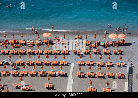 Italy,Campania,Amalfi Coast,listed as World Heritage by UNESCO,Positano Stock Photo
