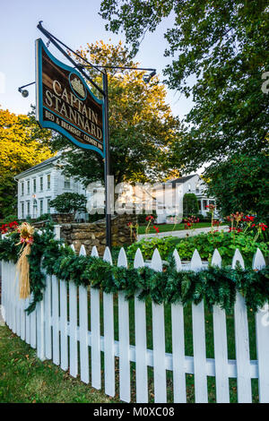 Captain Stannard House Country Inn   Westbrook, Connecticut, USA Stock Photo