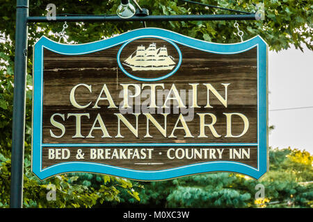 Captain Stannard House Country Inn   Westbrook, Connecticut, USA Stock Photo