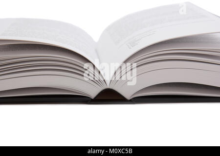 large opened book Stock Photo