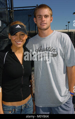 Anna Kournikova Biggest Loser 052311 04.JPG  Orig Pix Taken 2004 in Florida  MIAMI BEACH, FL - MAY 23:  (Radar)  It looks like 'The Biggest Loser' might have found another new trainer. According to reports, tennis star Anna Kournikova will join the NBC fitness show next season.  Kournikova will join new trainers Cara Castronuova and Brett Hoebel as the show undergoes major changes in the wake of Jillian Michaels' departure from the hit show, X17 Online reports. Michaels announced her decision to leave last year in order to focus on starting a family.  An official announcement regarding Kourni Stock Photo