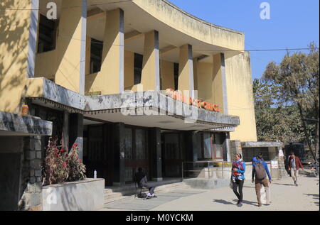 People visit General Post office in Kathmandu Nepal. Stock Photo