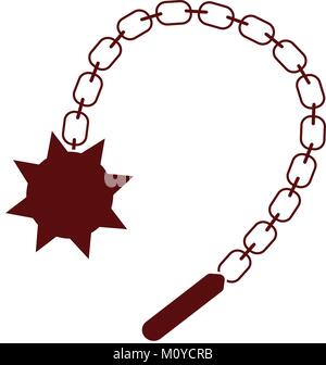 Abstract weapon silhouette Stock Vector